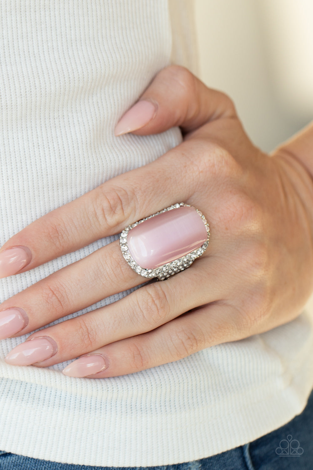 Paparazzi Accessories ✽Thank Your LUXE-y Stars - Pink Ring✽Flat Rate Ship $4.50✽