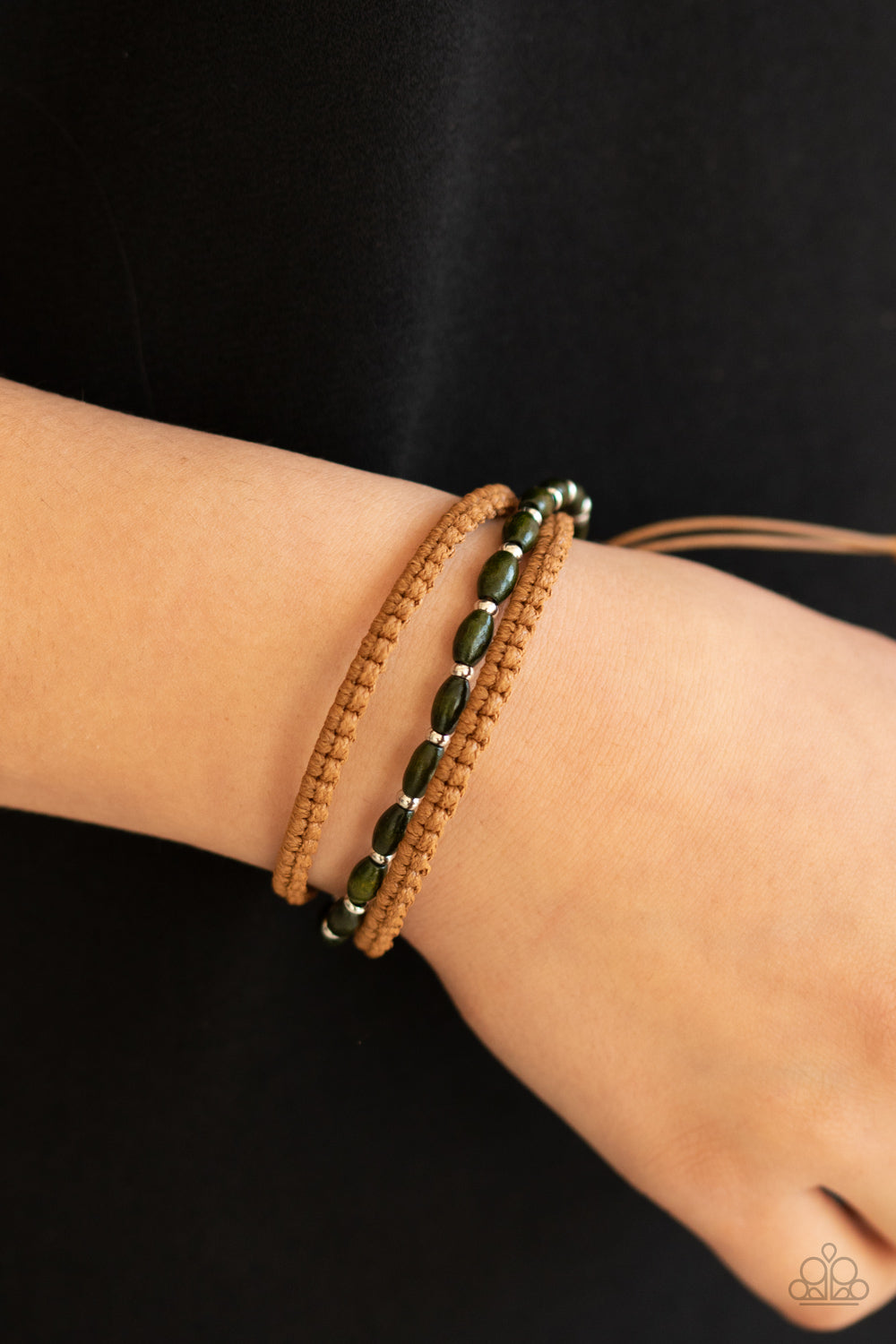 Paparazzi Accessories ✽Refreshingly Rural - Green Bracelet✽Flat Rate Ship $4.50✽