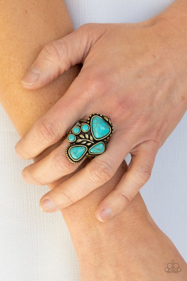 Paparazzi Accessories ❋Mystical Mesa - Brass Ring❋ Flat Rate Ship $4.50❋