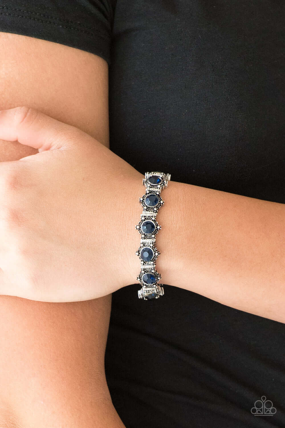 Paparazzi Accessories ✽ Strut Your Stuff - Blue Bracelet✽Flat Rate Ship $4.50✽ - Image #2