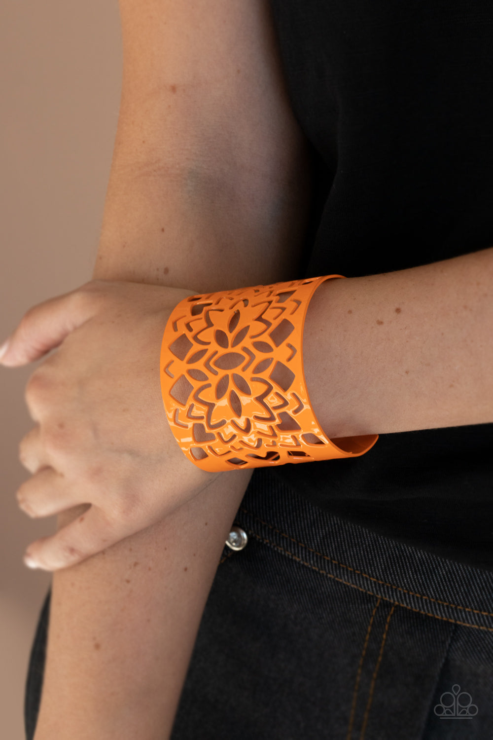 Paparazzi Accessories ✽ Hacienda Hotspot - Orange Bracelet✽Flat Rate Ship $4.50✽