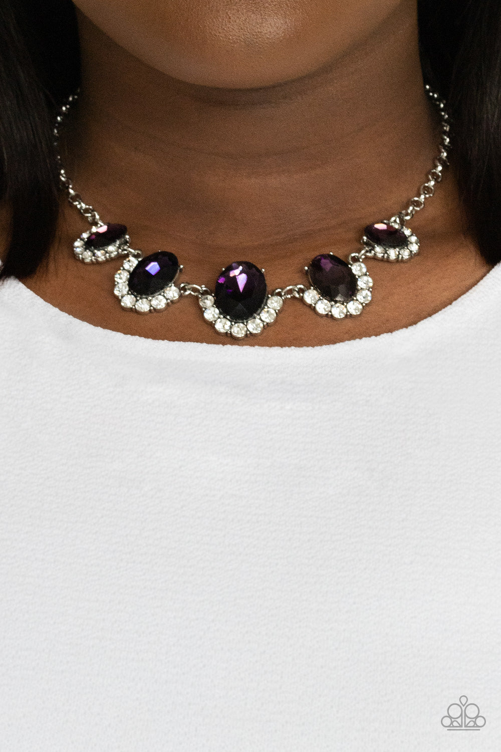 Paparazzi Accessories ✽The Queen Demands It - Purple Necklace✽Flat Rate Ship $4.50✽