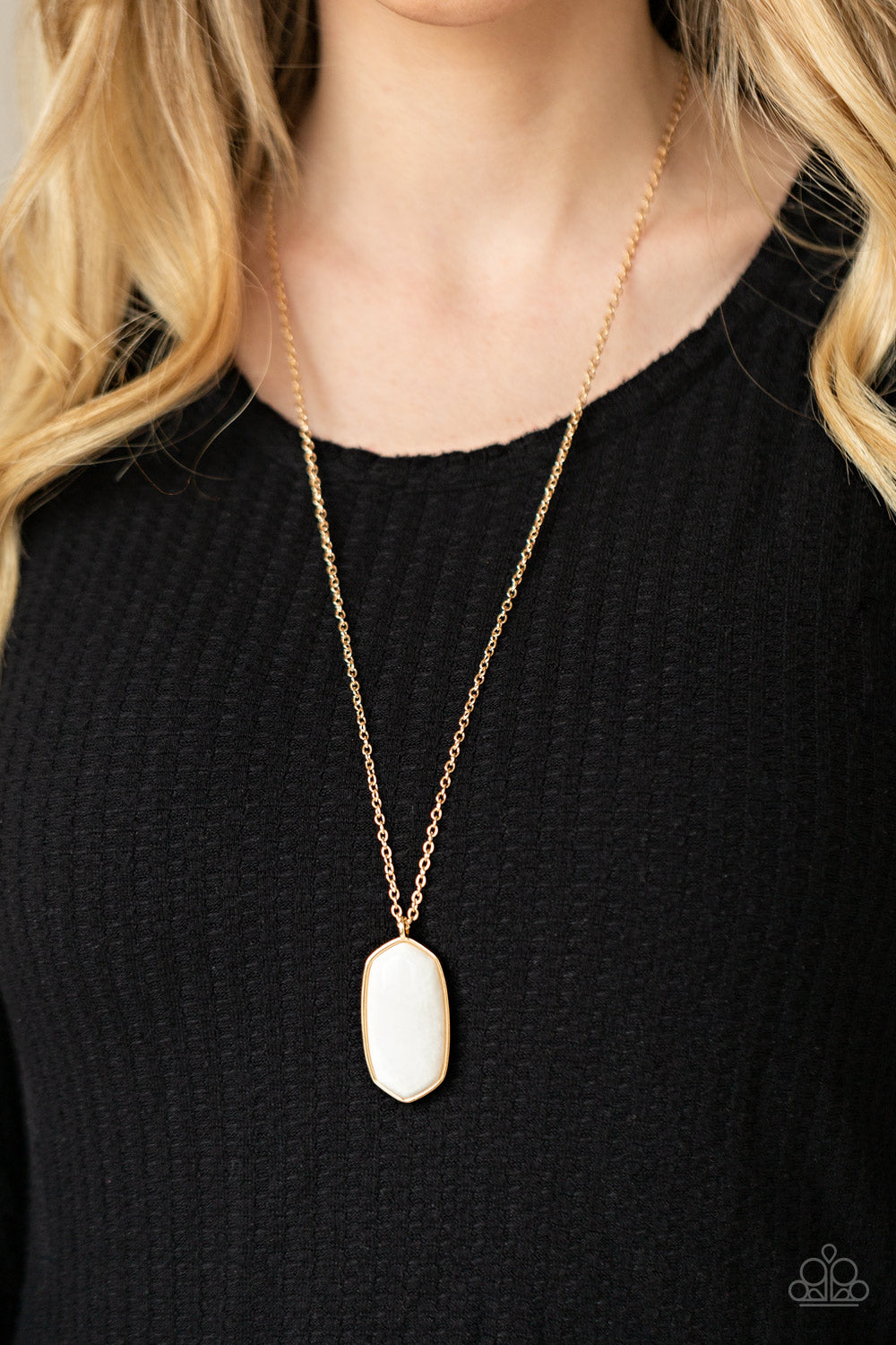 Paparazzi Accessories ✽Elemental Elegance - White Necklace ✽Flat Rate Ship $4.50✽