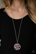 Load image into Gallery viewer, Paparazzi Accessories ✽Thanks a MEDALLION - Pink Necklace✽Flat Rate Ship $4.50✽