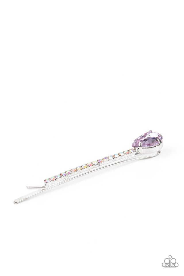 Paparazzi Accessories ✽Princess Precision - Purple Hair Clip✽Flat Rate Ship $4.50✽