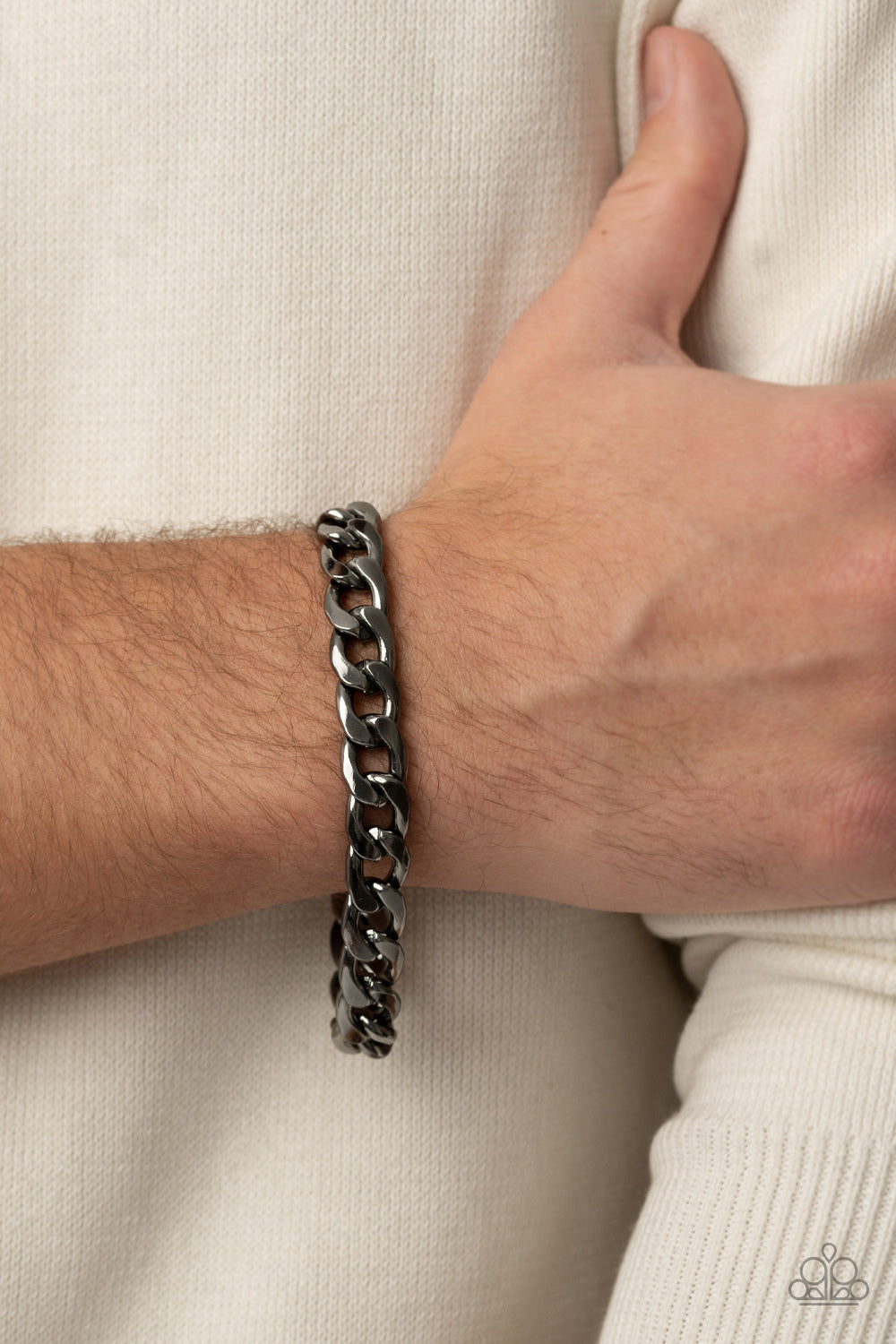 Paparazzi Accessories ❋Knock, Knock, KNOCKOUT - Black Mens Bracelet❋ Flat Rate Ship $4.50❋