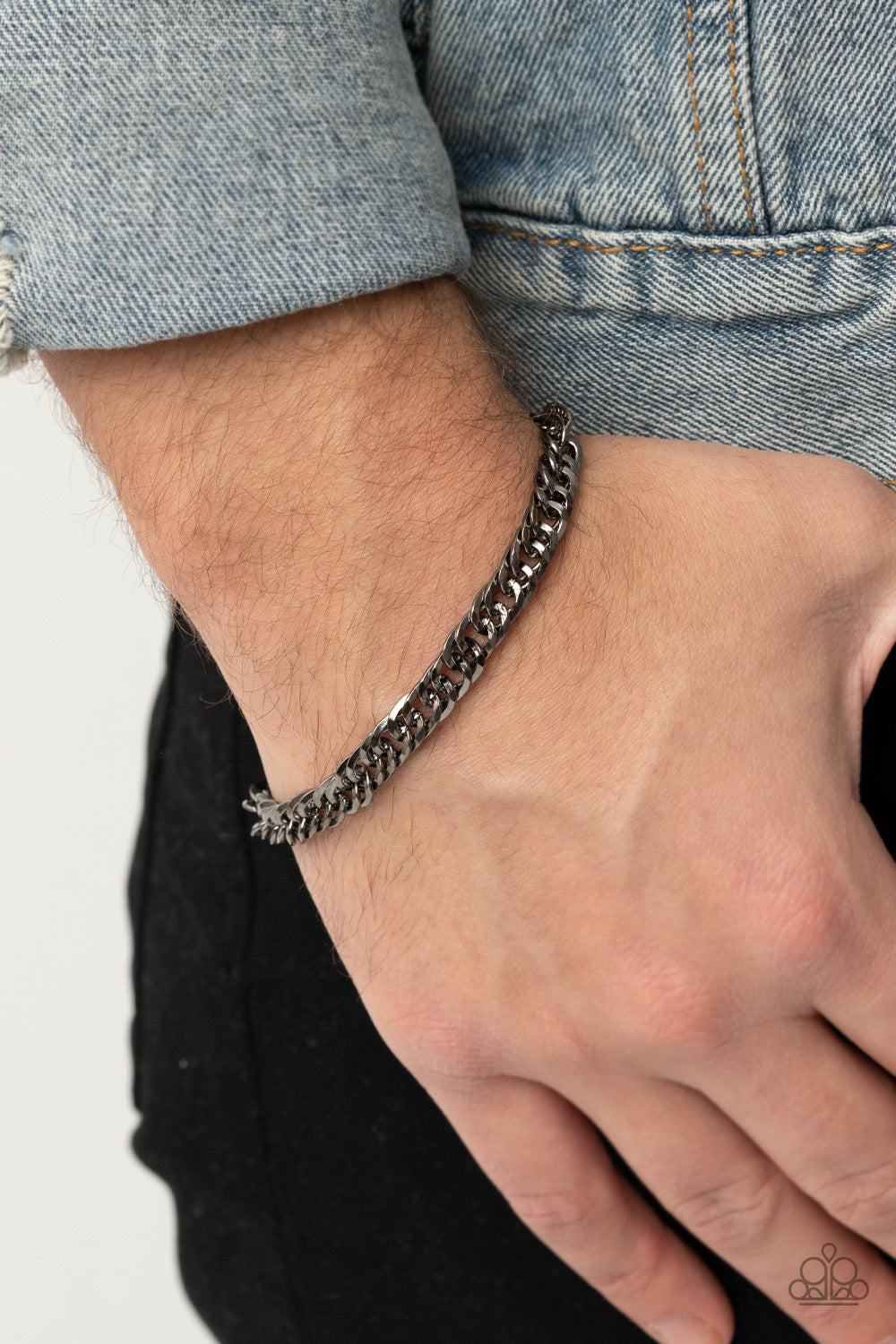 Paparazzi Accessories ❋Very Valiant - Black Mens Bracelet❋ Flat Rate Ship $4.50❋