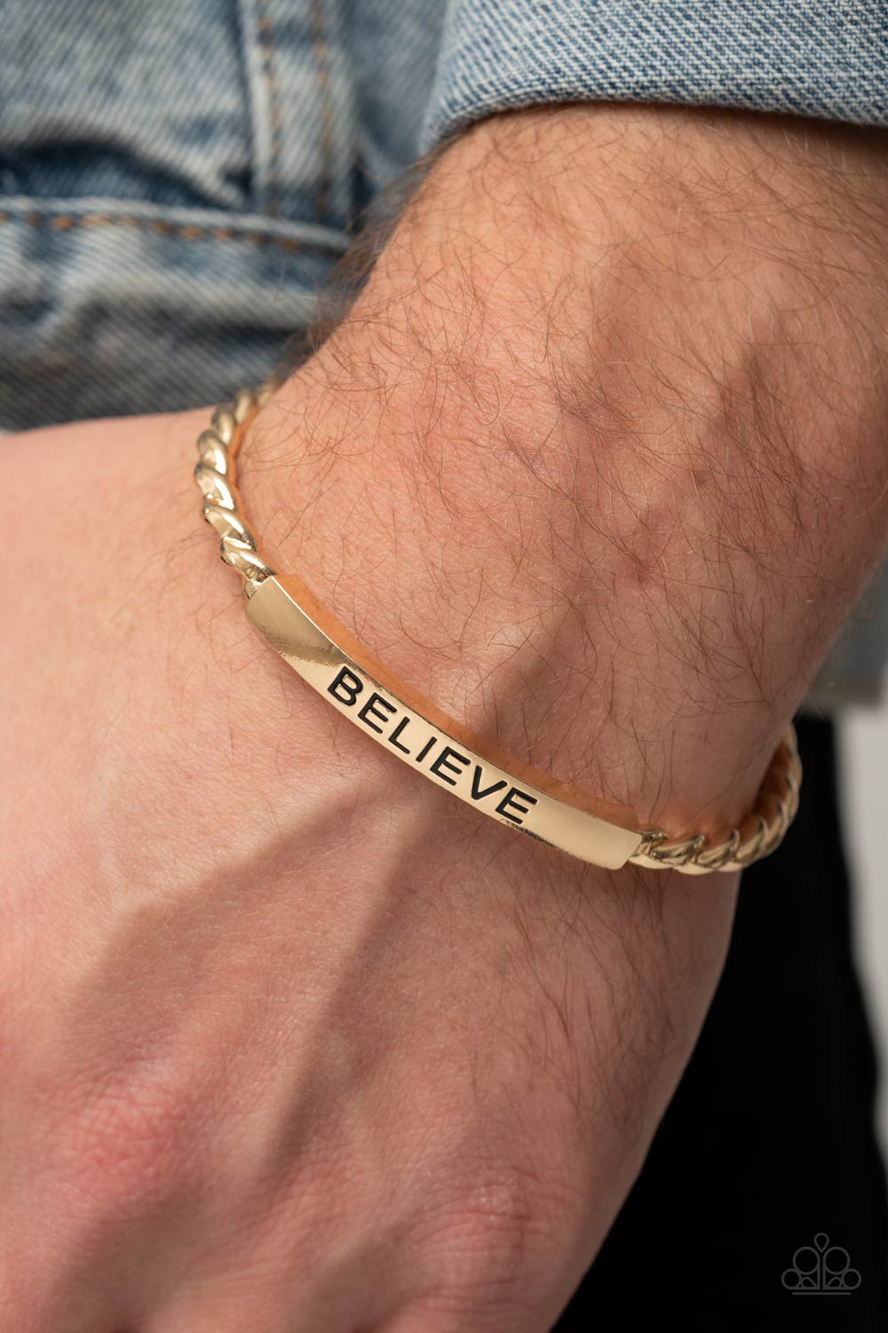 Paparazzi Accessories ❋Keep Calm and Believe - Gold ❋ Flat Rate Ship $4.50❋