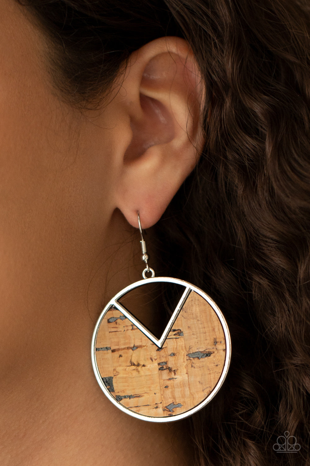 Paparazzi Accessories ❋Nod to Nature - Black Earrings❋ Flat Rate Ship $4.50❋