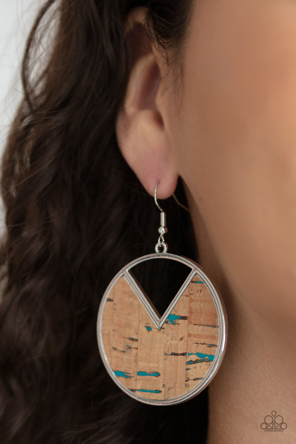 Paparazzi Accessories ❋Nod to Nature - Blue Earrings❋ Flat Rate Ship $4.50❋