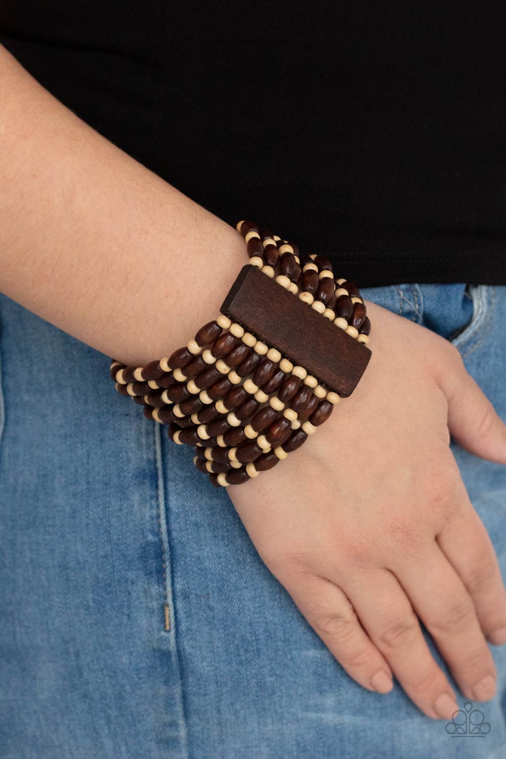 Paparazzi Accessories ❋Cayman Carnival - Brown Bracelet❋ Flat Rate Ship $4.50❋