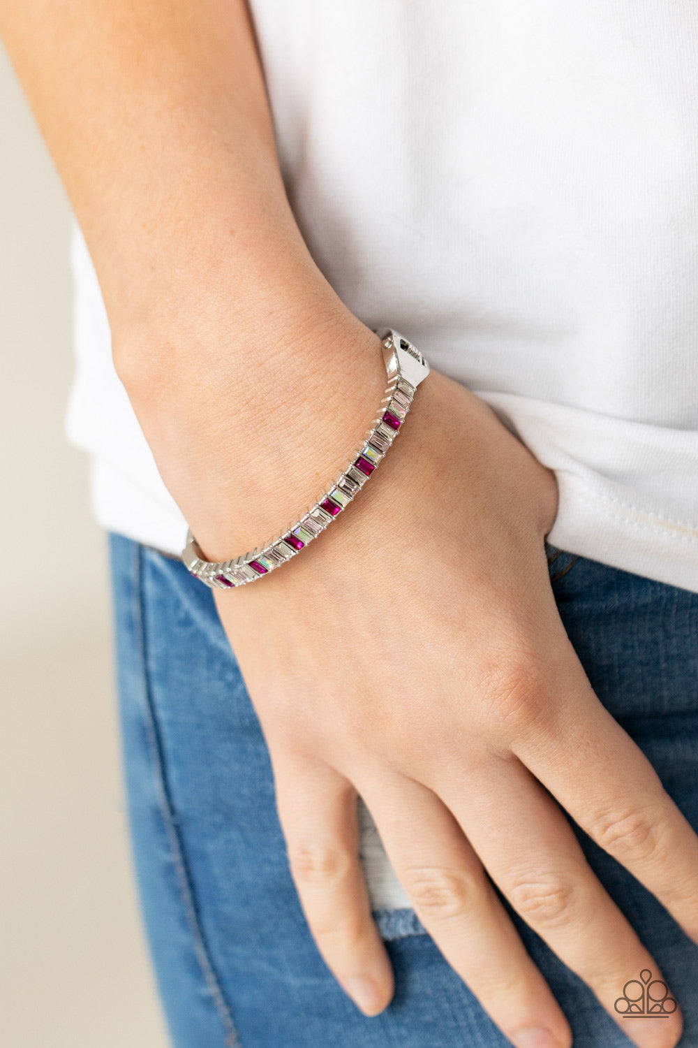 Paparazzi Accessories ❋Toast to Twinkle - Pink Bracelet❋ Flat Rate Ship $4.50❋