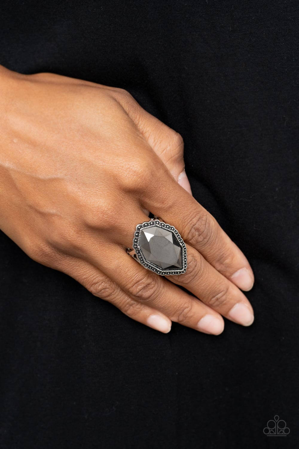 Paparazzi Accessories ❋Avant-GRANDEUR - Silver Ring❋ Flat Rate Ship $4.50❋ - Image #2