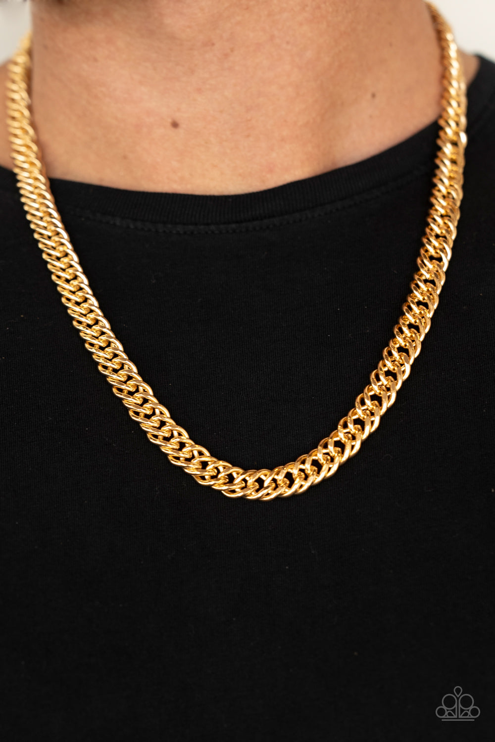 Paparazzi Accessories ❋Winners Circle - Gold Mens Necklace❋ Flat Rate Ship $4.50❋