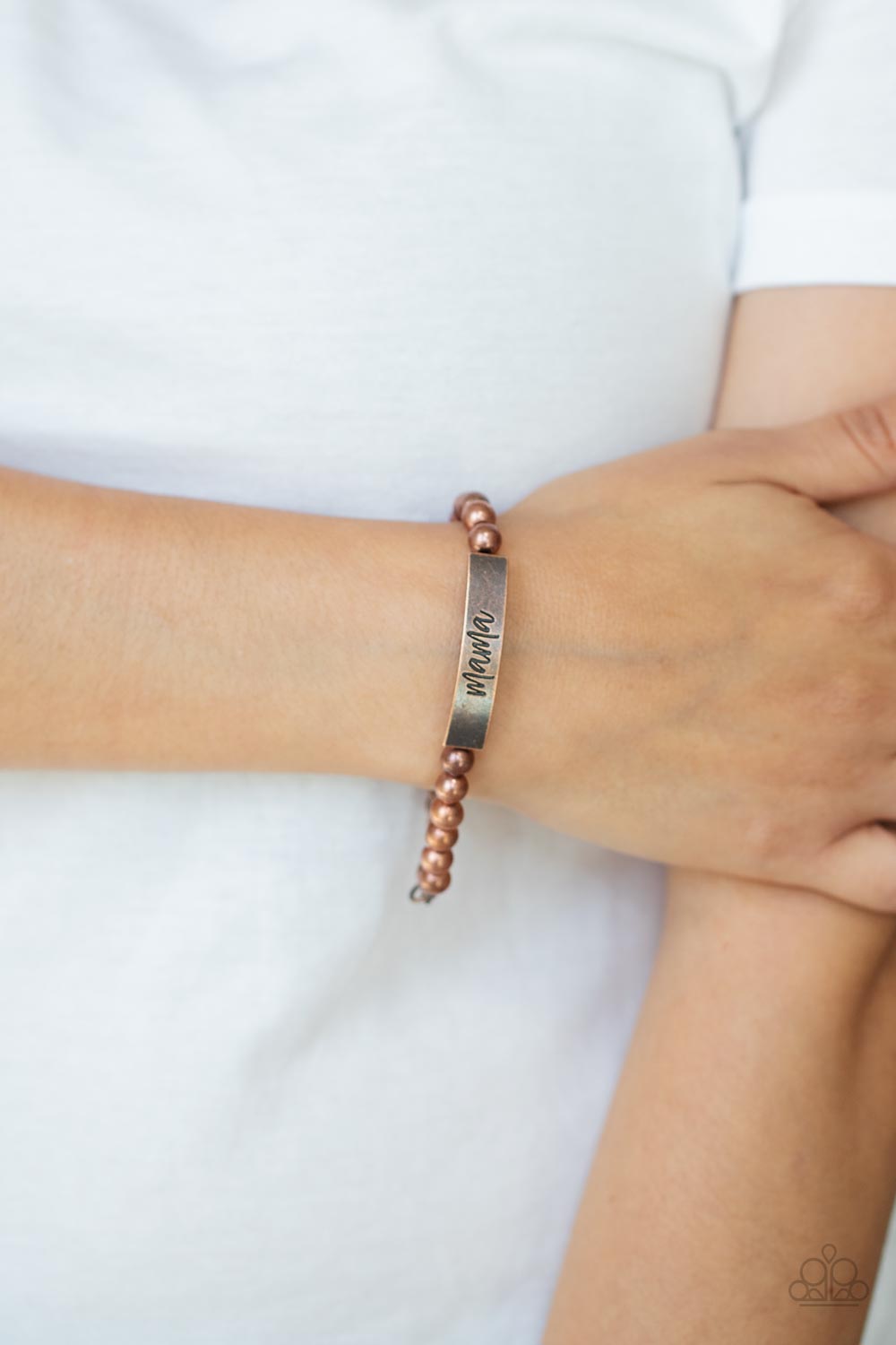 Paparazzi Accessories ❋Mom Squad - Copper Bracelet❋ Flat Rate Ship $4.50❋
