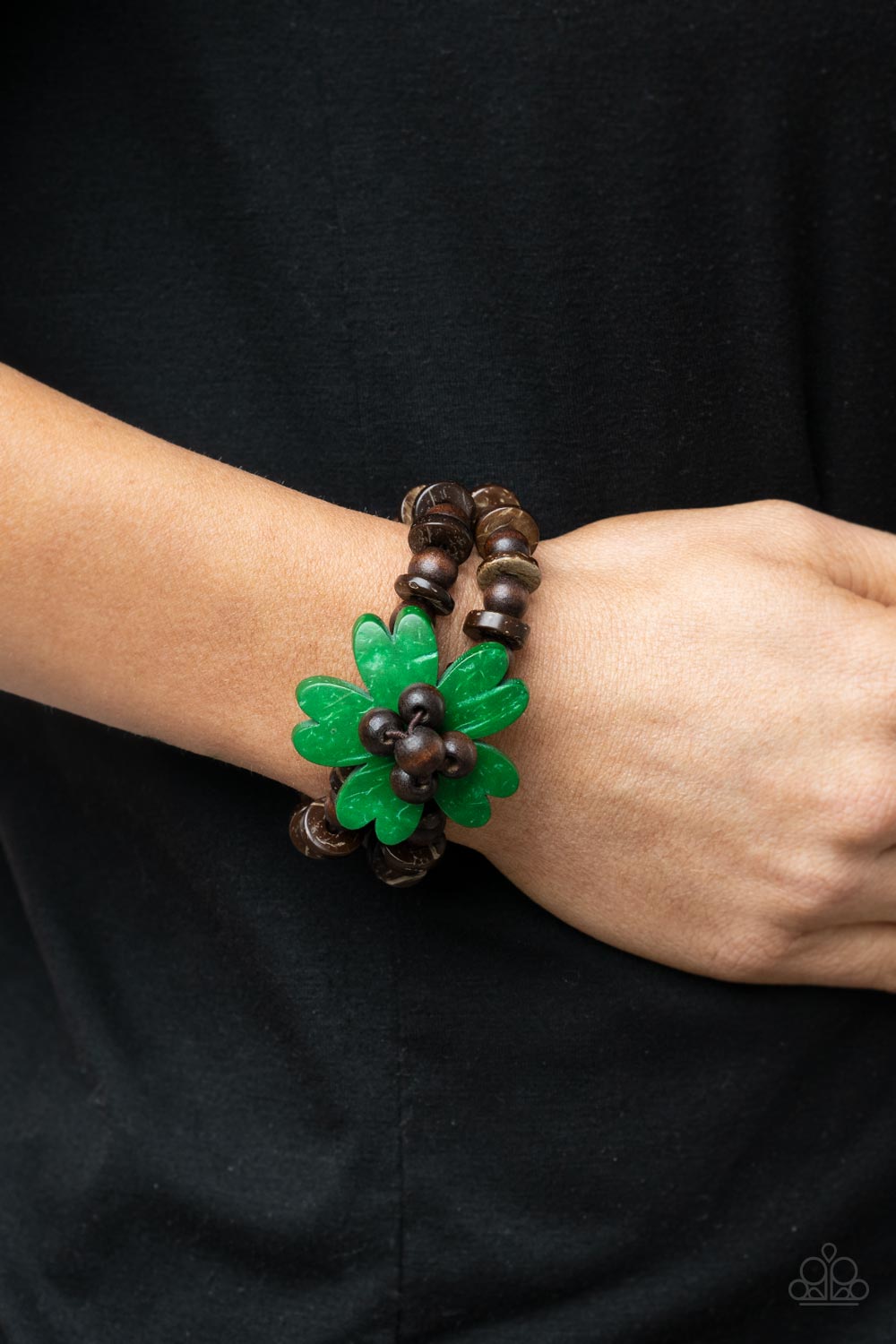 Paparazzi Accessories ❋Tropical Flavor - Green Bracelet❋ Flat Rate Ship $4.50❋