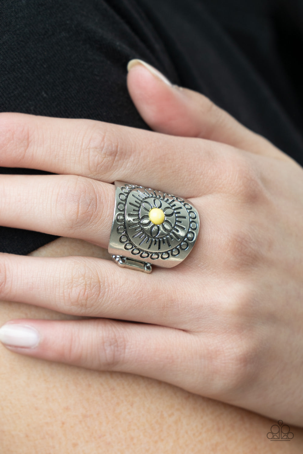 Paparazzi Accessories ❋Radiating Whimsy - Yellow Ring❋ Flat Rate Ship $4.50❋