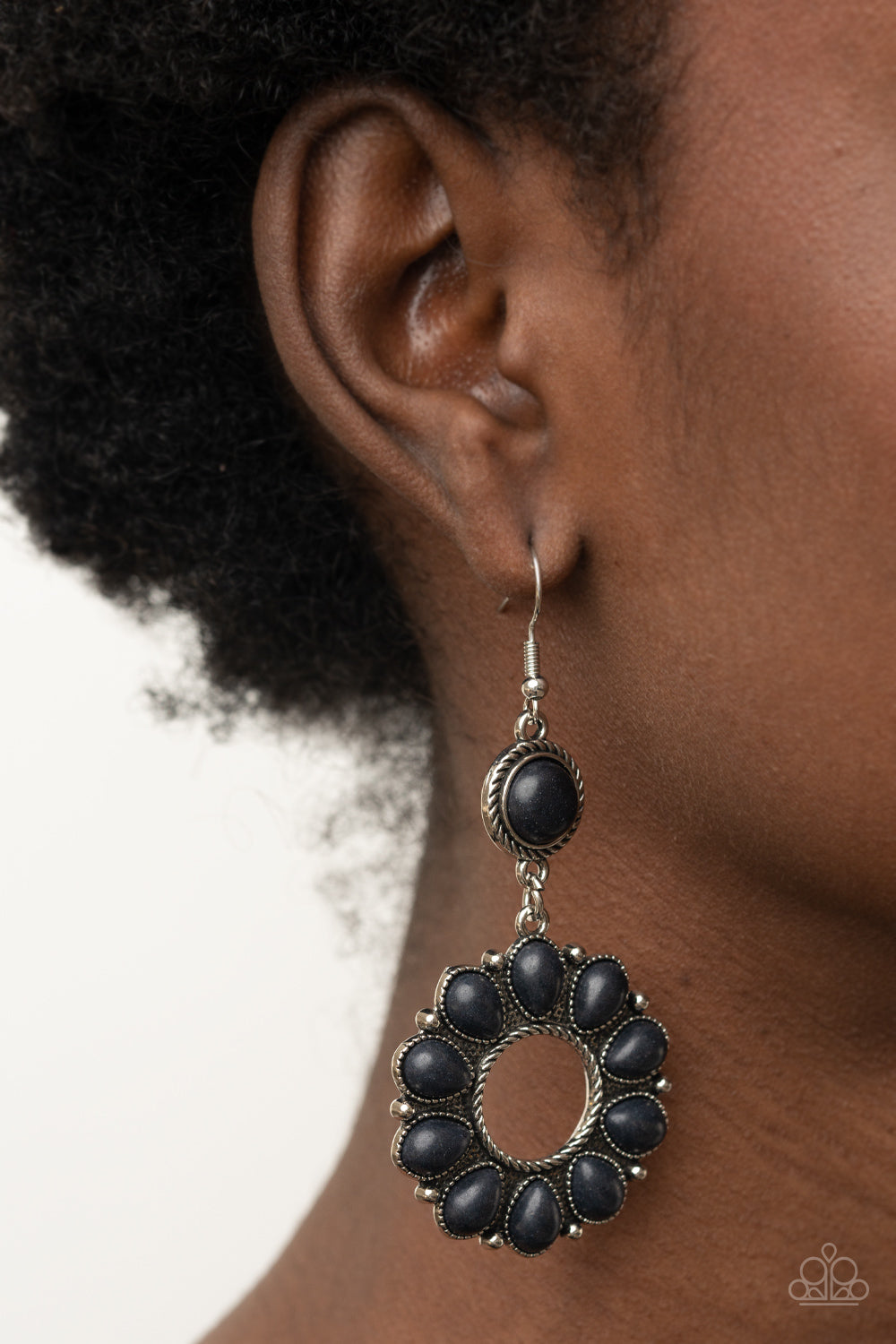 Paparazzi Accessories ❋Back At The Ranch - Black Earrings❋ Flat Rate Ship $4.50❋