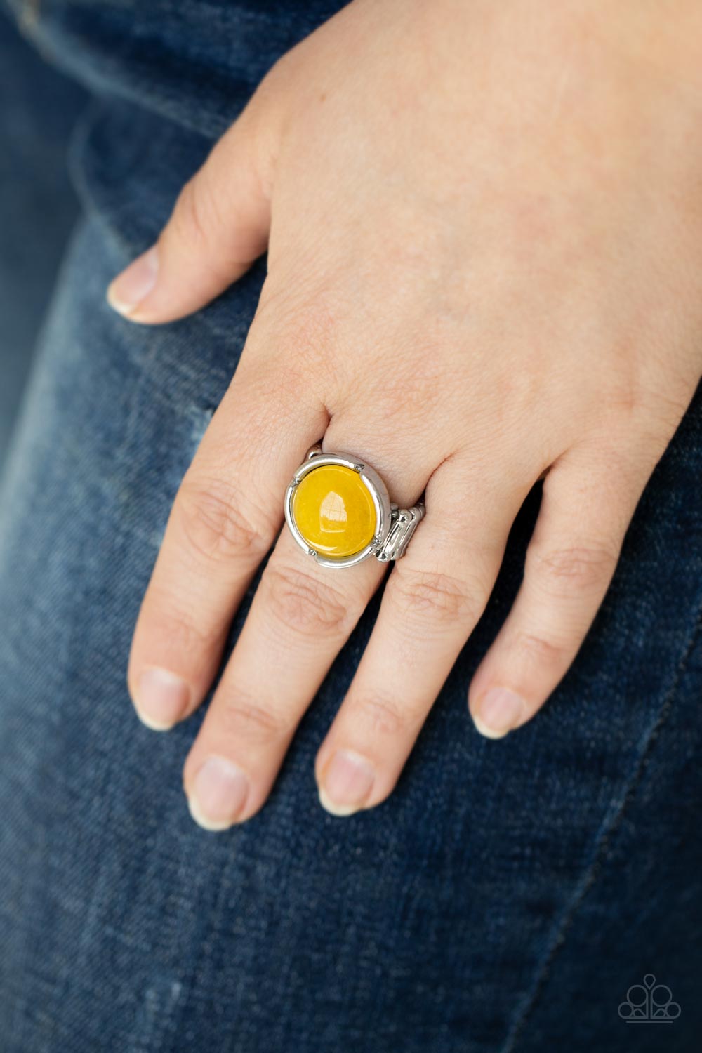 Paparazzi Accessories ❋Dreamy Dunes - Yellow Ring❋ Flat Rate Ship $4.50❋