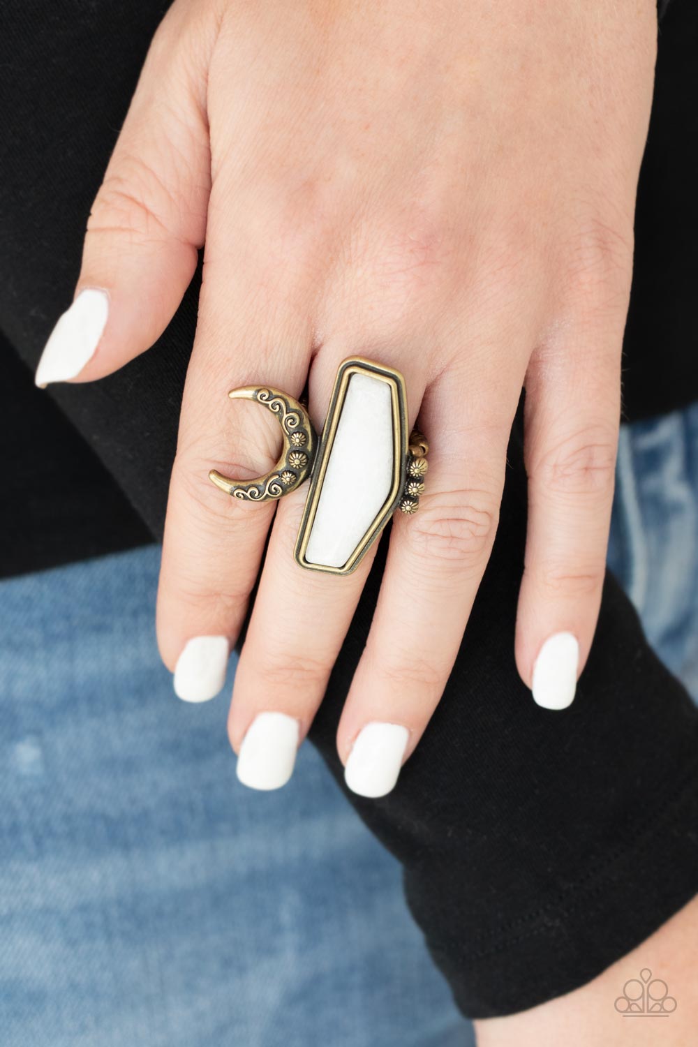Paparazzi Accessories ❋Cosmic Karma - Brass Ring❋ Flat Rate Ship $4.50❋