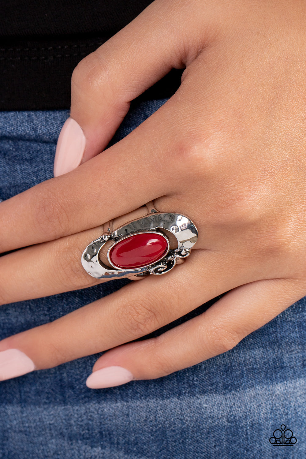 Paparazzi Accessories ❋Garden Oasis - Red Ring❋ Flat Rate Ship $4.50❋