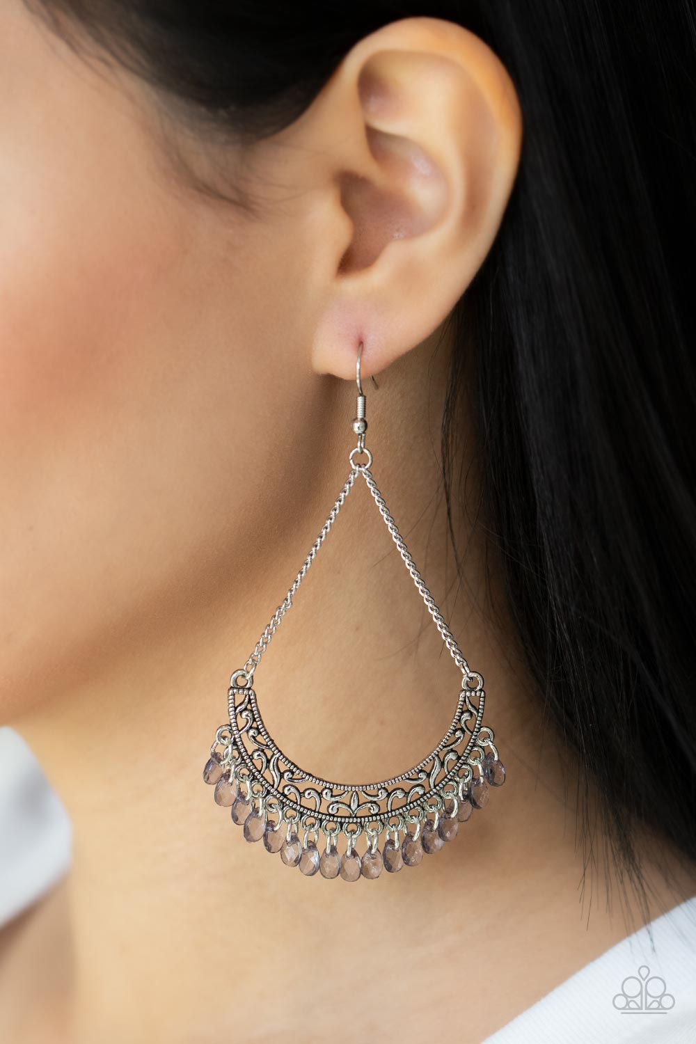 Paparazzi Accessories ❋Orchard Odyssey - Silver Earrings❋ Flat Rate Ship $4.50❋