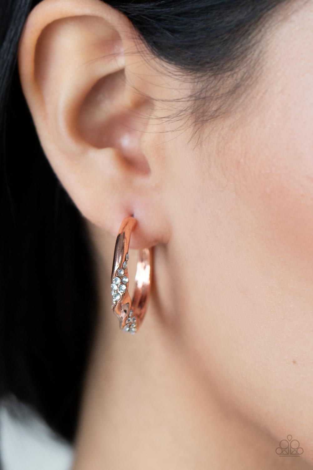 Paparazzi Accessories ❋Subliminal Shimmer - Copper Earrings❋ Flat Rate Ship $4.50❋