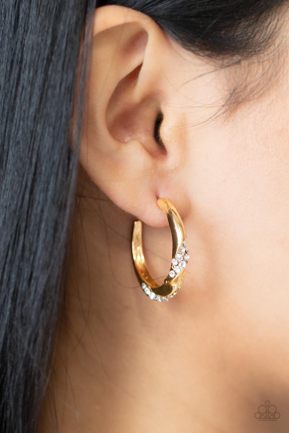 Paparazzi Accessories ❋Subliminal Shimmer - Gold Earrings❋ Flat Rate Ship $4.50❋