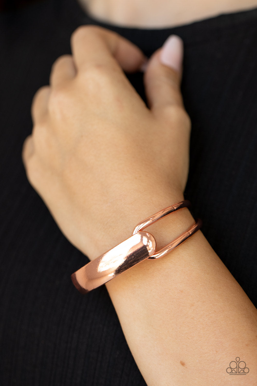 Paparazzi Accessories ❋Couture-Clutcher - Copper Bracelet❋ Flat Rate Ship $4.50❋