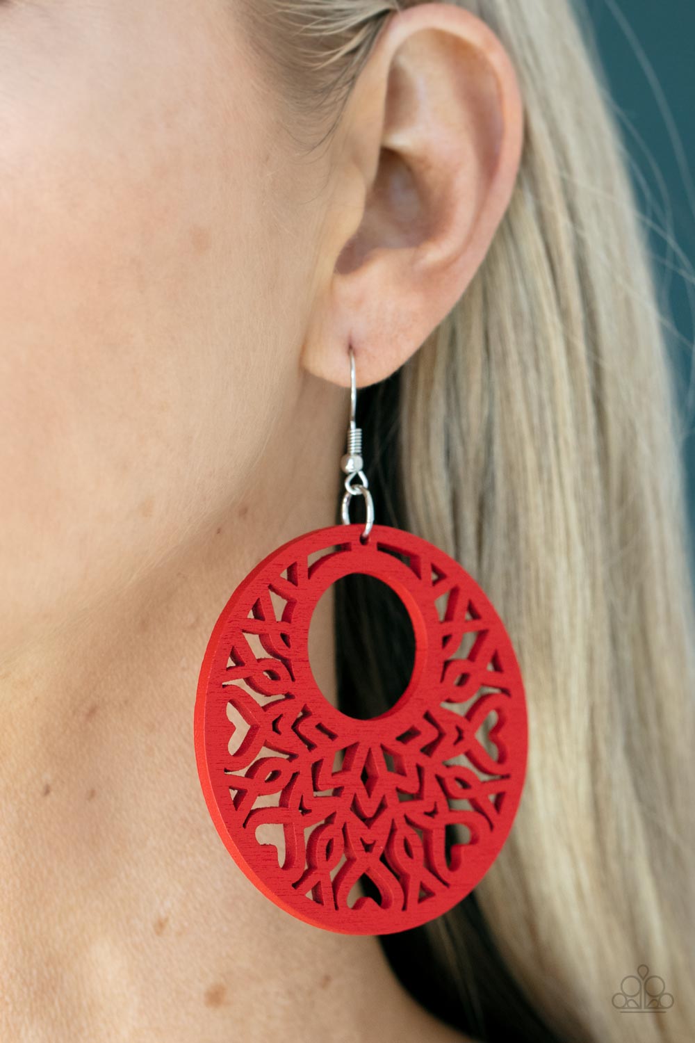 Paparazzi Accessories ❋Tropical Reef - Red Earrings❋ Flat Rate Ship $4.50❋