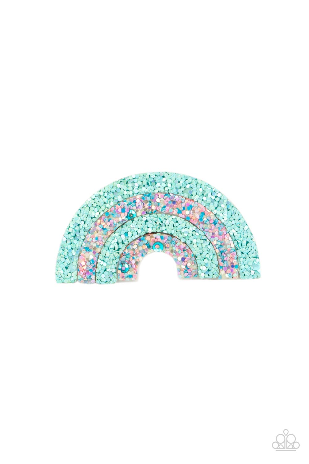 Paparazzi Accessories ❋Rainbow Reflections - Blue Hair Clip❋ Flat Rate Ship $4.50❋