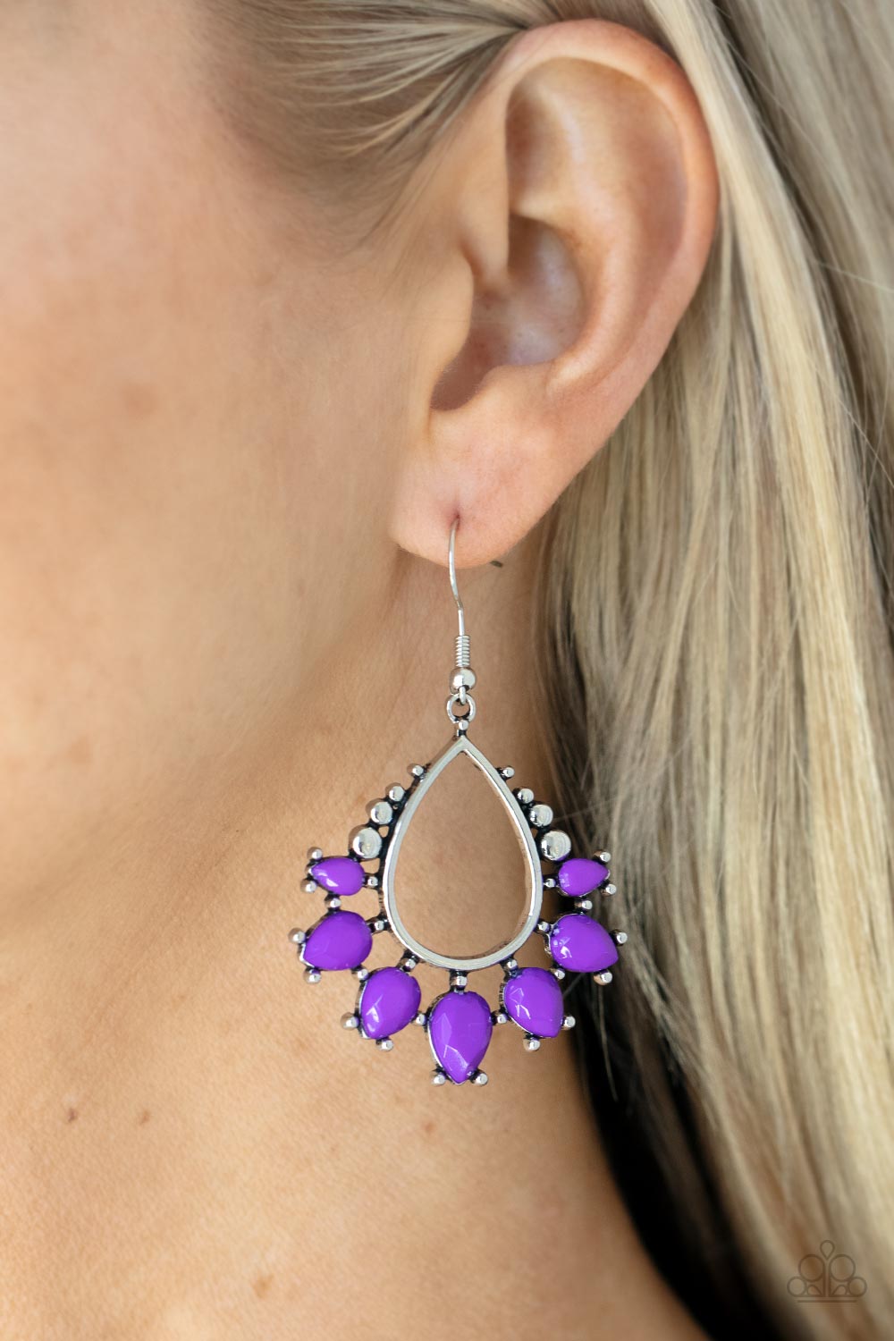 Paparazzi Accessories ❋Flamboyant Ferocity - Purple Earrings❋ Flat Rate Ship $4.50❋