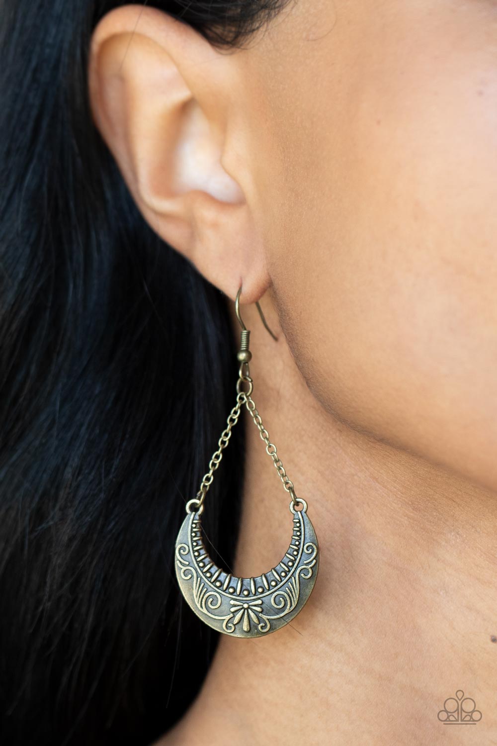 Paparazzi Accessories ❋All in the PASTURE - Brass Earrings❋ Flat Rate Ship $4.50❋