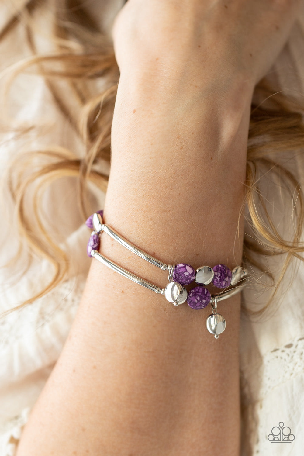 Paparazzi Accessories ❋Terrazzo Territory - Purple Bracelet❋ Flat Rate Ship $4.50❋