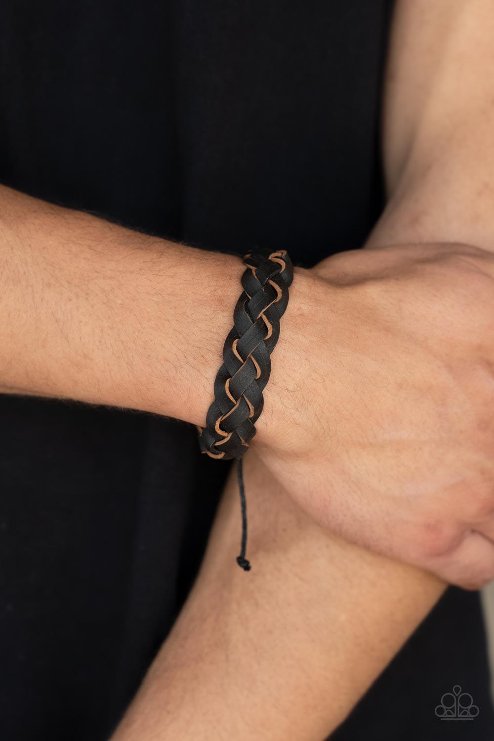 Paparazzi Accessories ❋SoCal Summer - Black Mens Bracelet❋ Flat Rate Ship $4.50❋