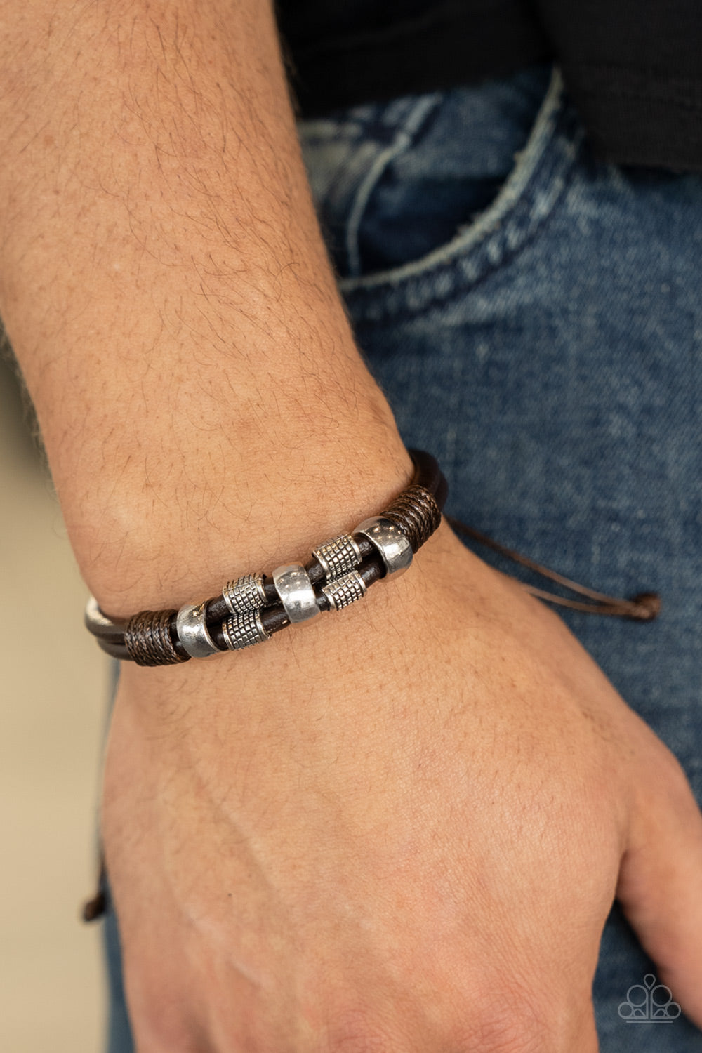 Paparazzi Accessories ❋Urban Cattle Drive - Brown Bracelet❋ Flat Rate Ship $4.50❋