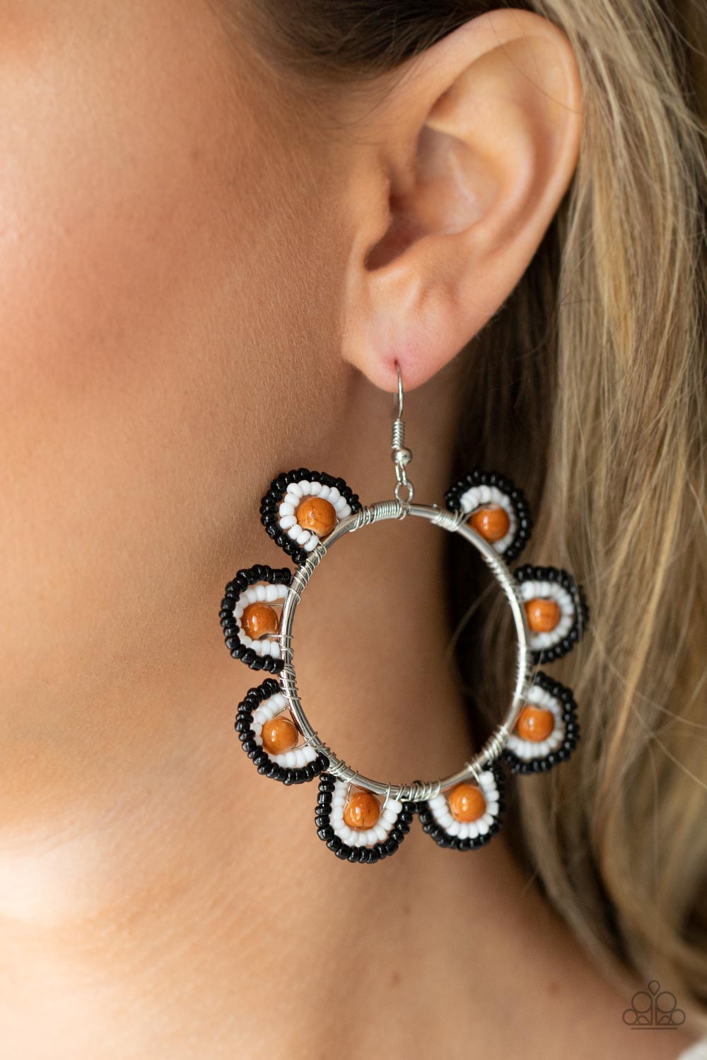 Paparazzi Accessories ❋Groovy Gardens - Brown Earrings❋ Flat Rate Ship $4.50❋