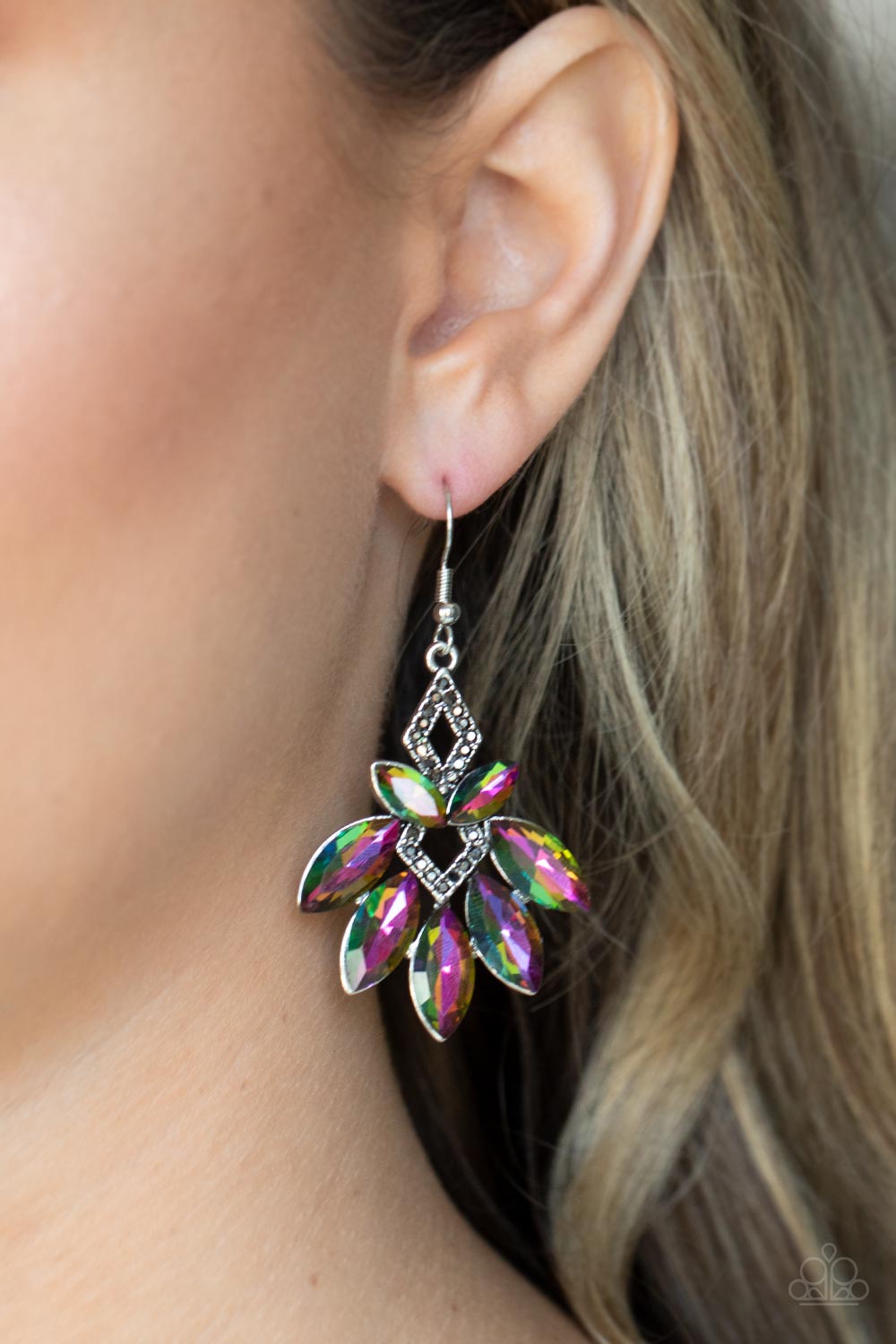 Paparazzi Accessories ❋Galaxy Grandeur - Multi Earrings❋ Flat Rate Ship $4.50❋