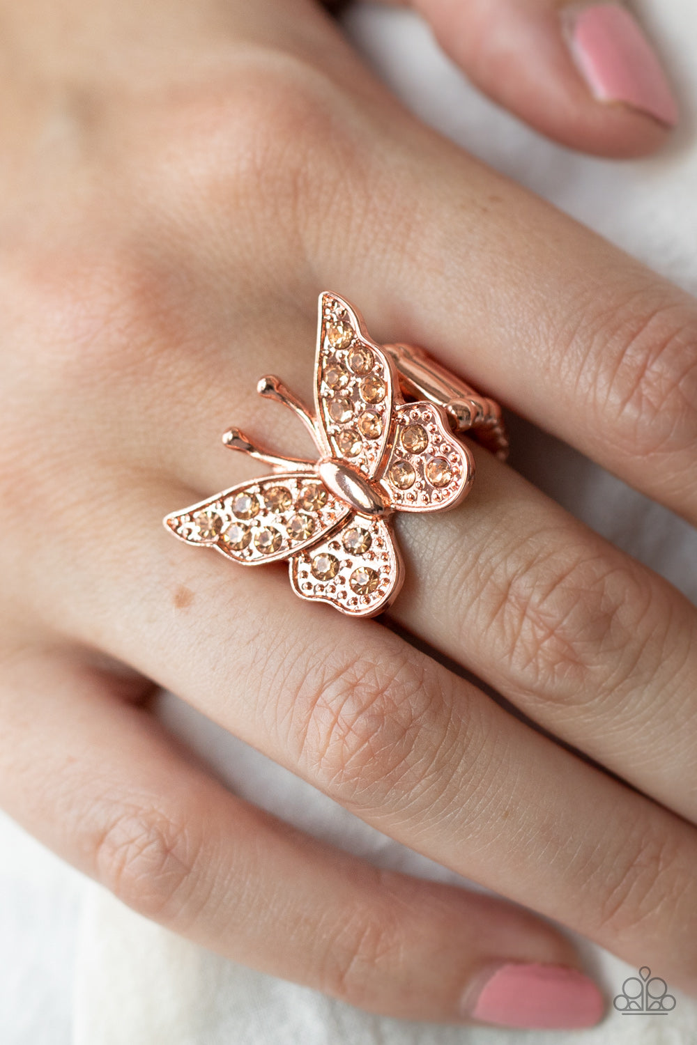 Paparazzi Accessories ❋Bona Fide Butterfly - Copper Ring❋ Flat Rate Ship $4.50❋