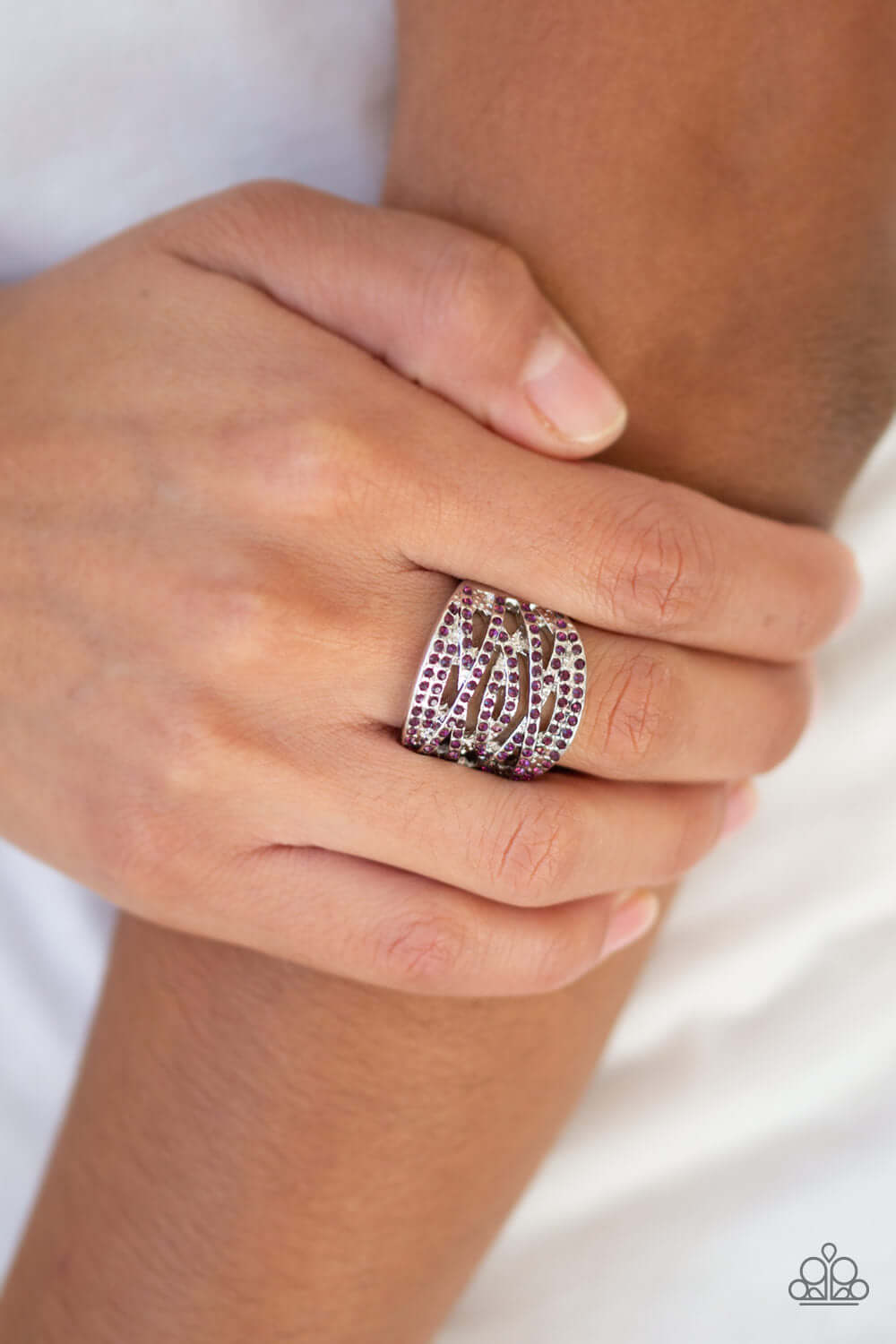 Paparazzi Accessories ✽ The Money Maker - Purple Ring✽Flat Rate Ship $4.50✽ - Image #2