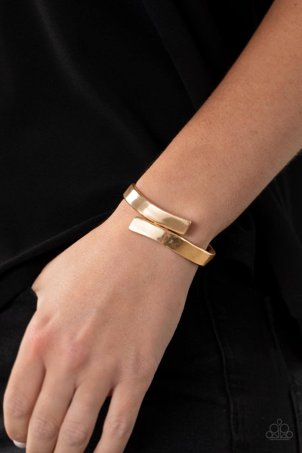 Paparazzi Accessories ❋Dare to Flare - Gold Bracelet❋ Flat Rate Ship $4.50❋ - Image #2