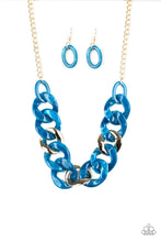 Load image into Gallery viewer, brought✽to✽you✽by✽blingflingbykat✽i-have-a-haute-date-blue-necklace✽paparazzi-accessories