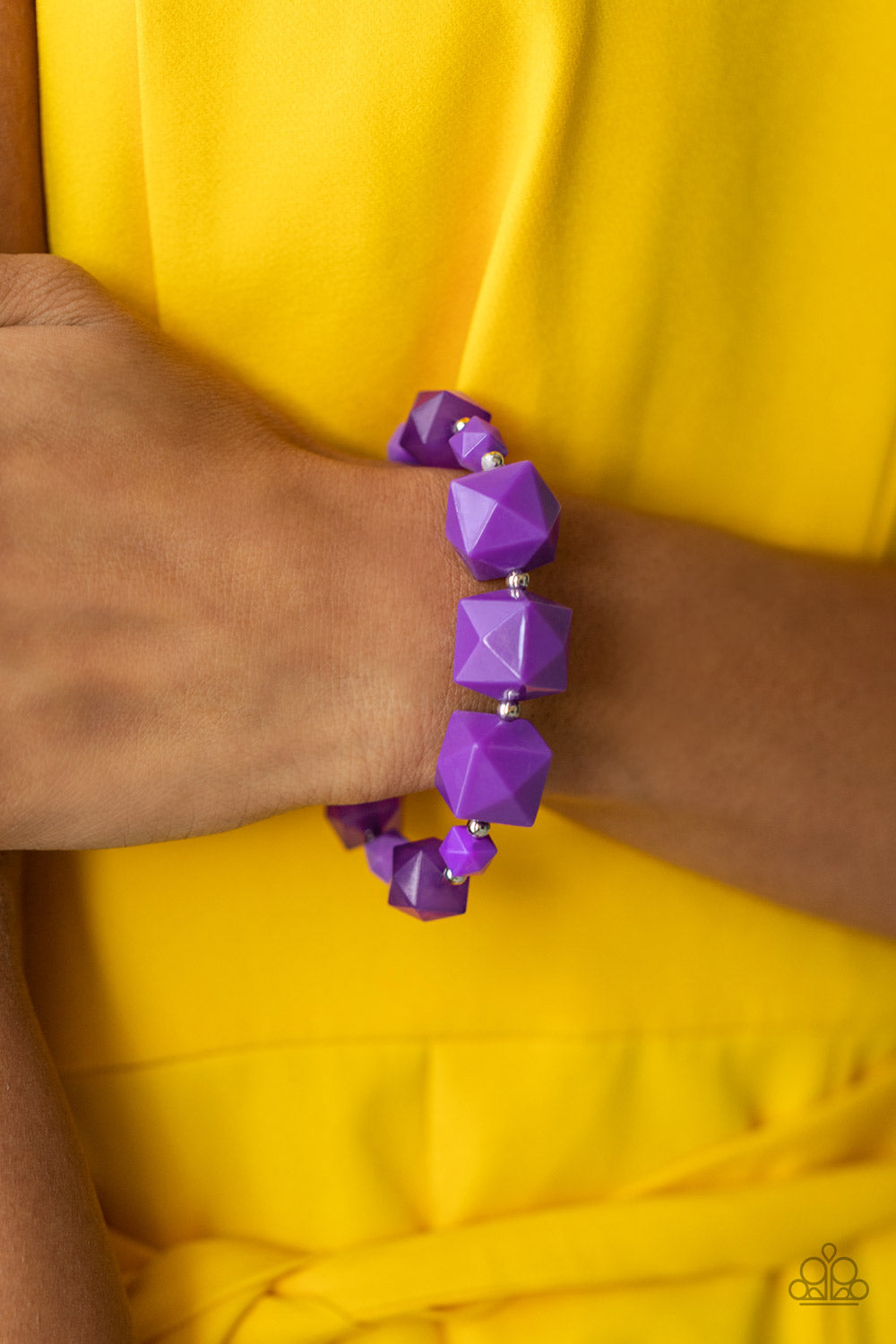 Paparazzi Accessories ❋Trendsetting Tourist - Purple Bracelet❋ Flat Rate Ship $4.50❋