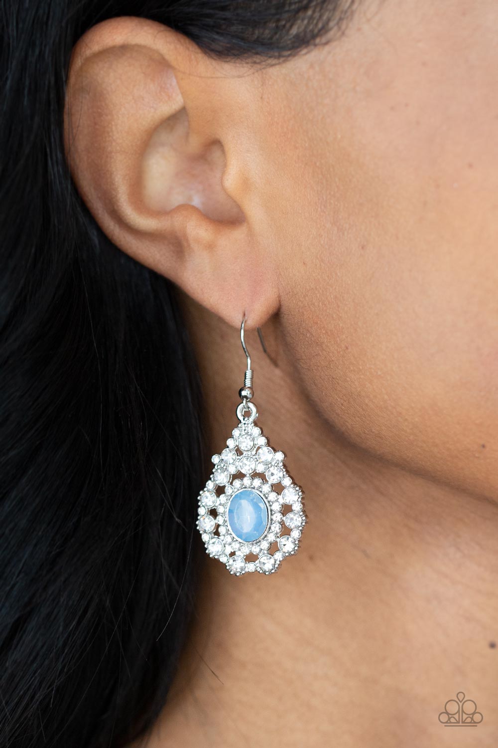 Paparazzi Accessories ❋Celestial Charmer - Blue Earrings❋ Flat Rate Ship $4.50❋