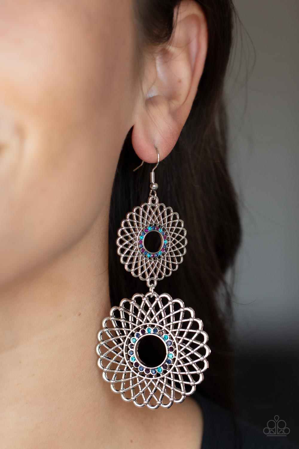 Paparazzi Accessories ❋Regal Roulette - Mutli Earrings❋ Flat Rate Ship $4.50❋