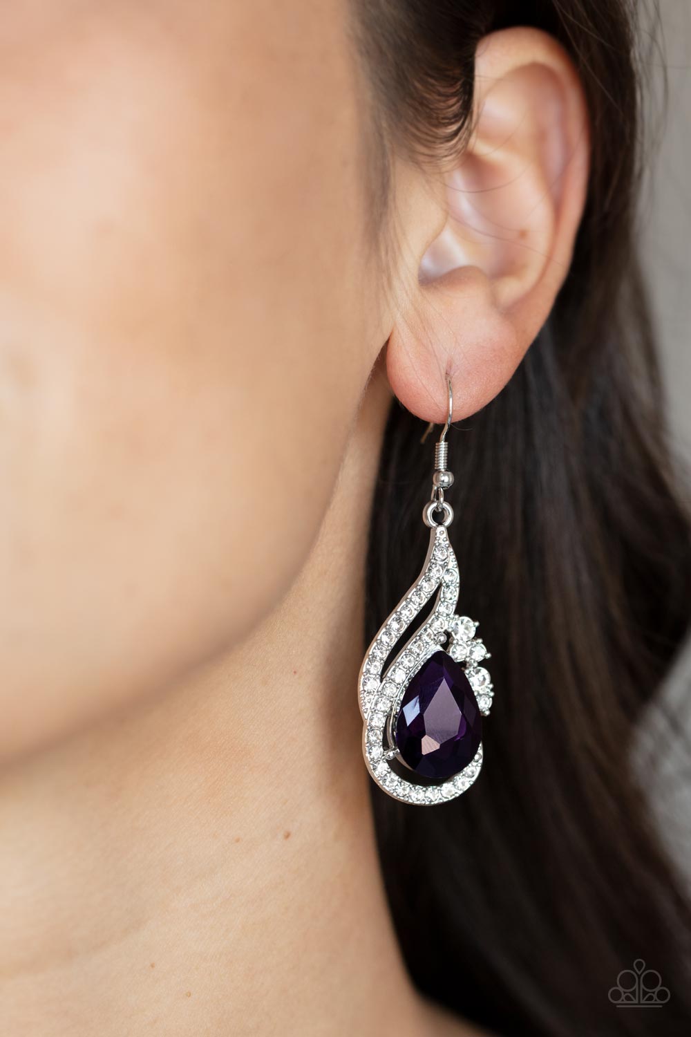 Paparazzi Accessories ❋Dancefloor Diva - Purple Earrings❋ Flat Rate Ship $4.50❋