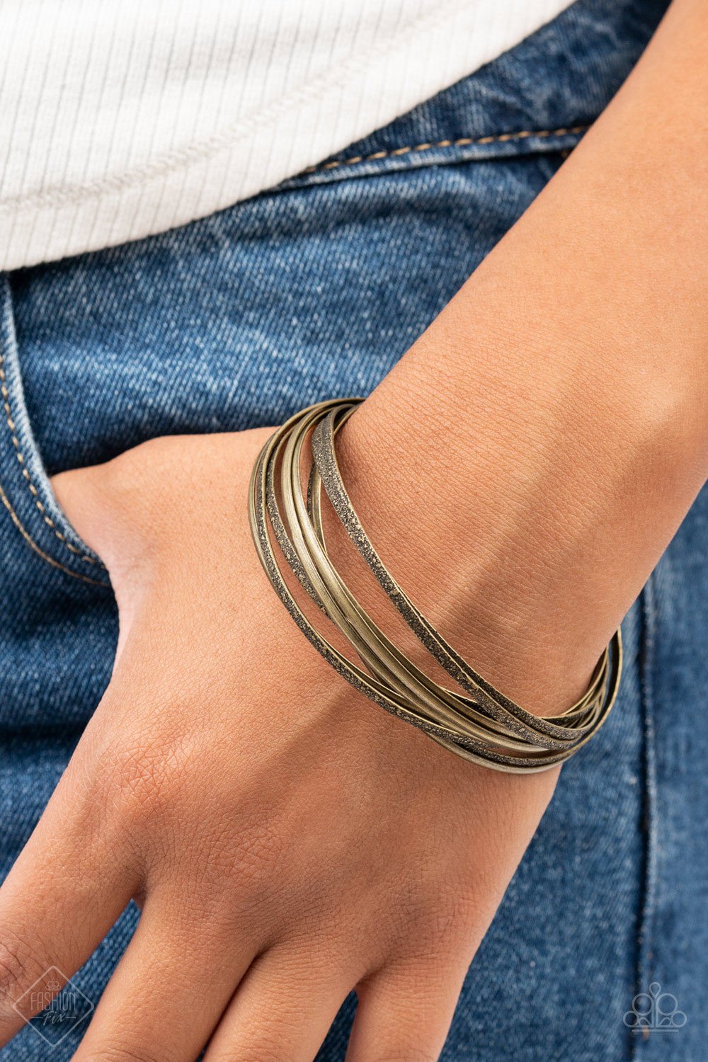 Paparazzi Accessories ❋Suddenly Synced - Brass Bracelet❋ Flat Rate Ship $4.50❋