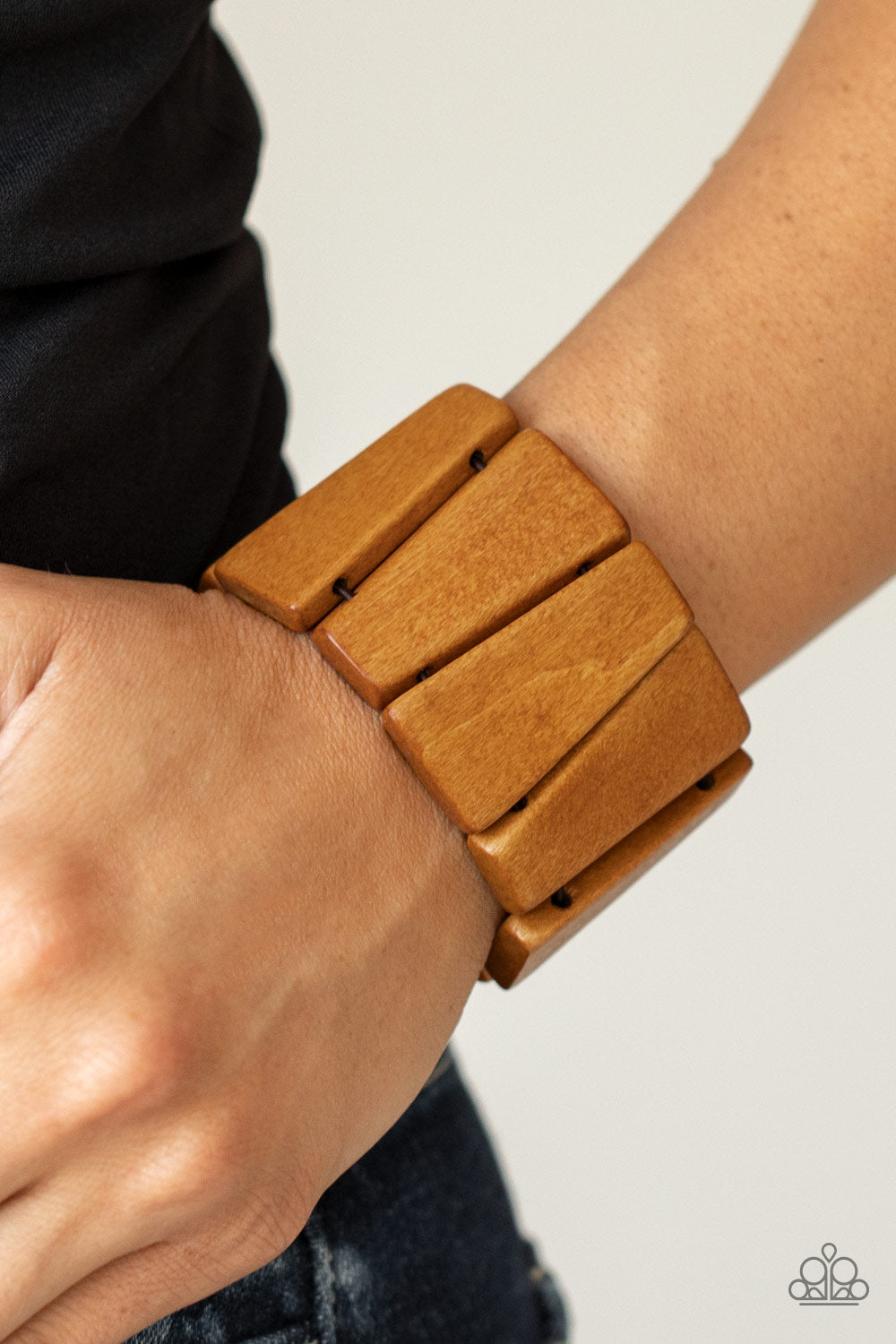 Paparazzi Accessories ❋Barbados Backdrop - Brown Bracelet❋ Flat Rate Ship $4.50❋