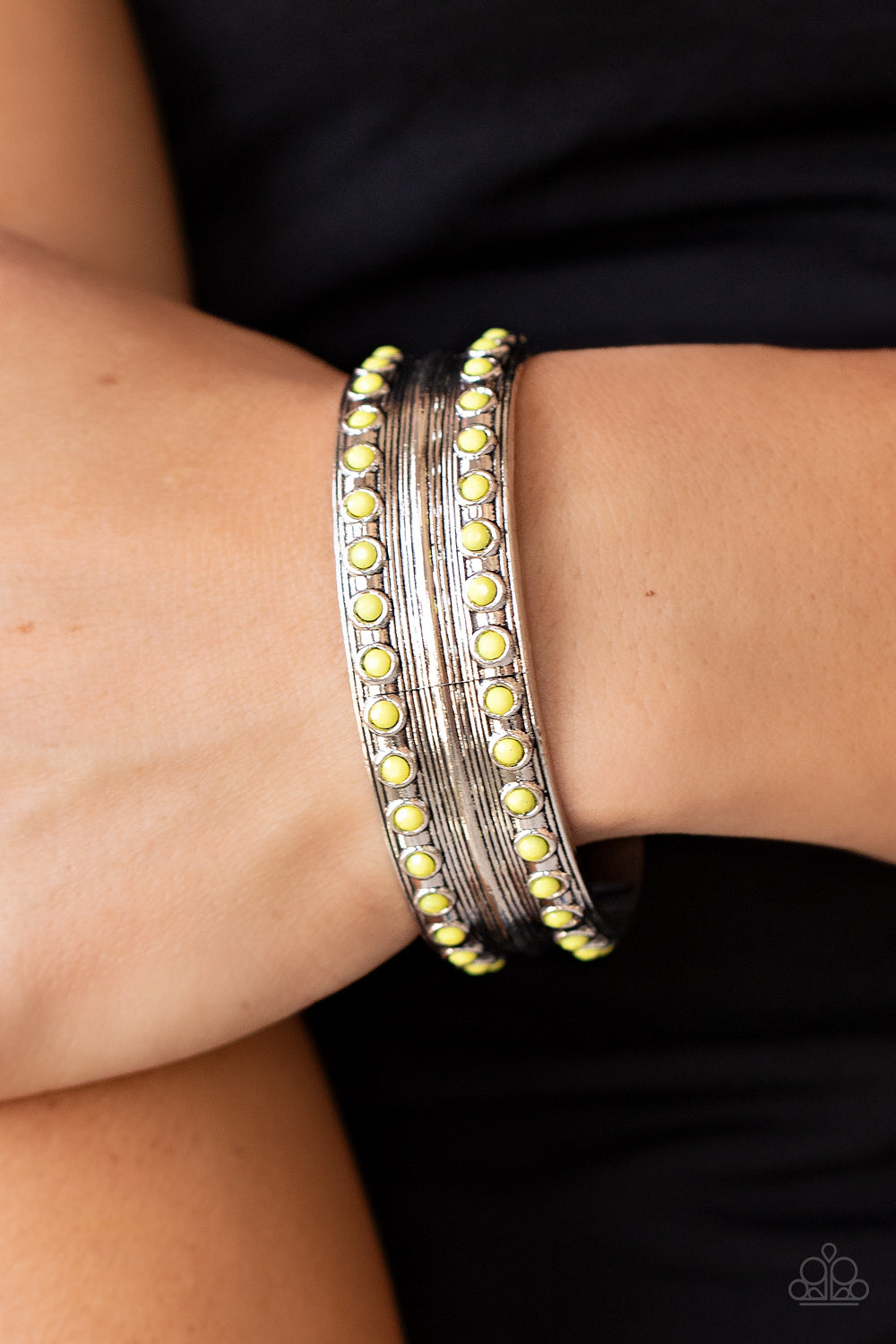 Paparazzi Accessories ❋Costa Rica Retreat - Yellow Bracelet❋ Flat Rate Ship $4.50❋