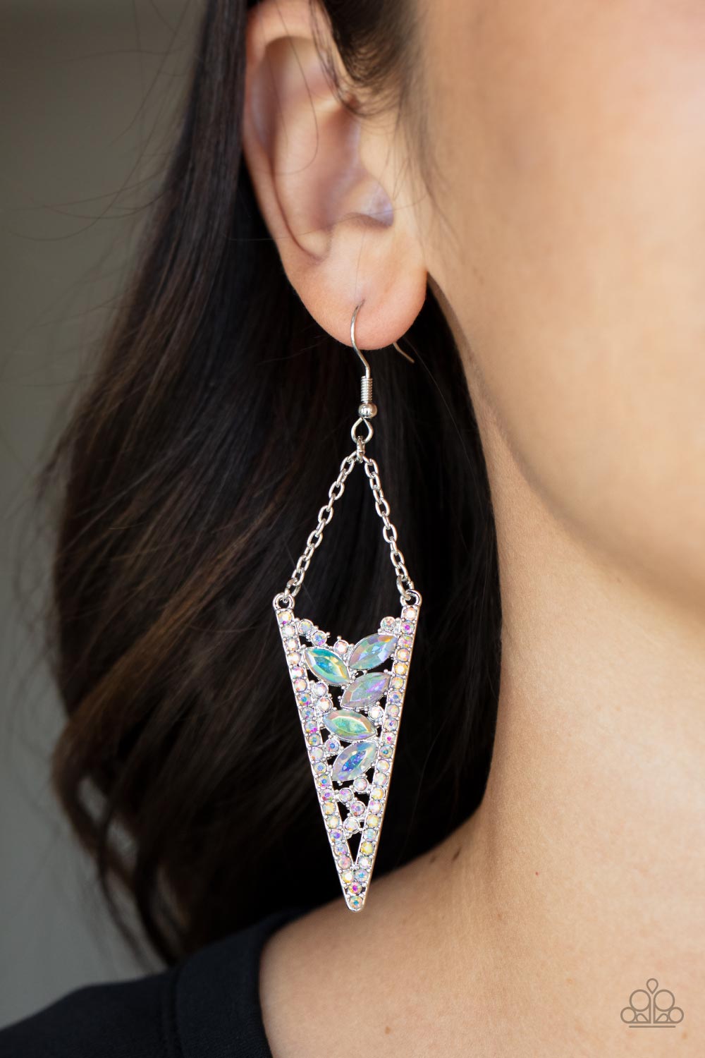 Paparazzi Accessories ❋Sharp-Dressed Drama - Multi Earrings❋ Flat Rate Ship $4.50❋